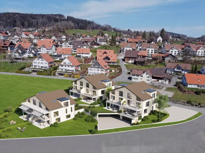 THE SIX AEUGST – Exklusives Wohnen mit Weitblick am Albis